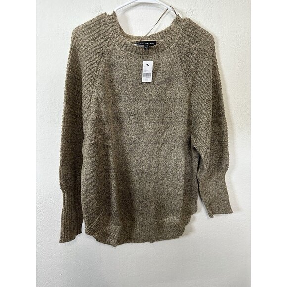 Lane Bryant Textured Beige Oversized Pullover Sweater Size 10/12 - Picture 1 of 7